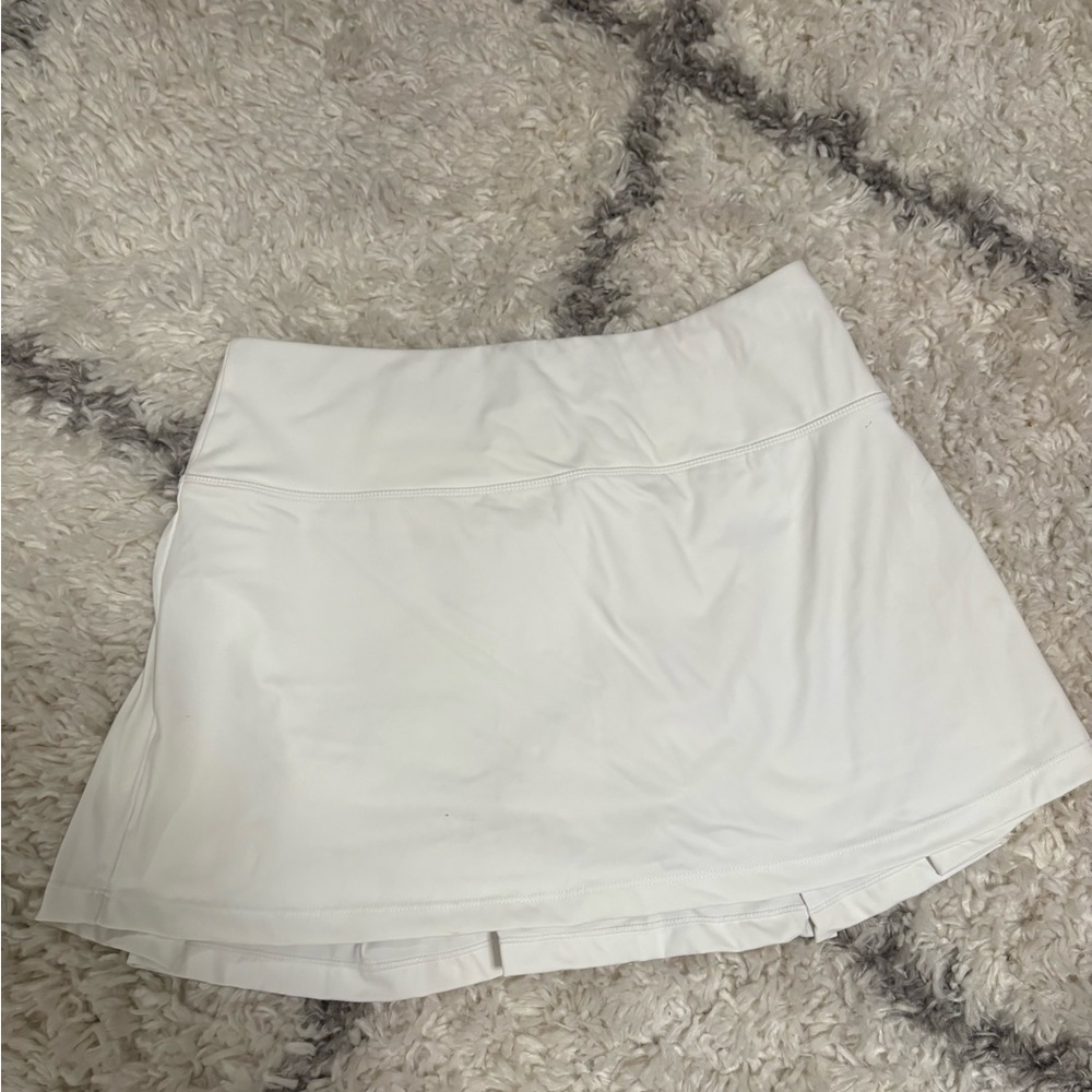 Women's White Skort